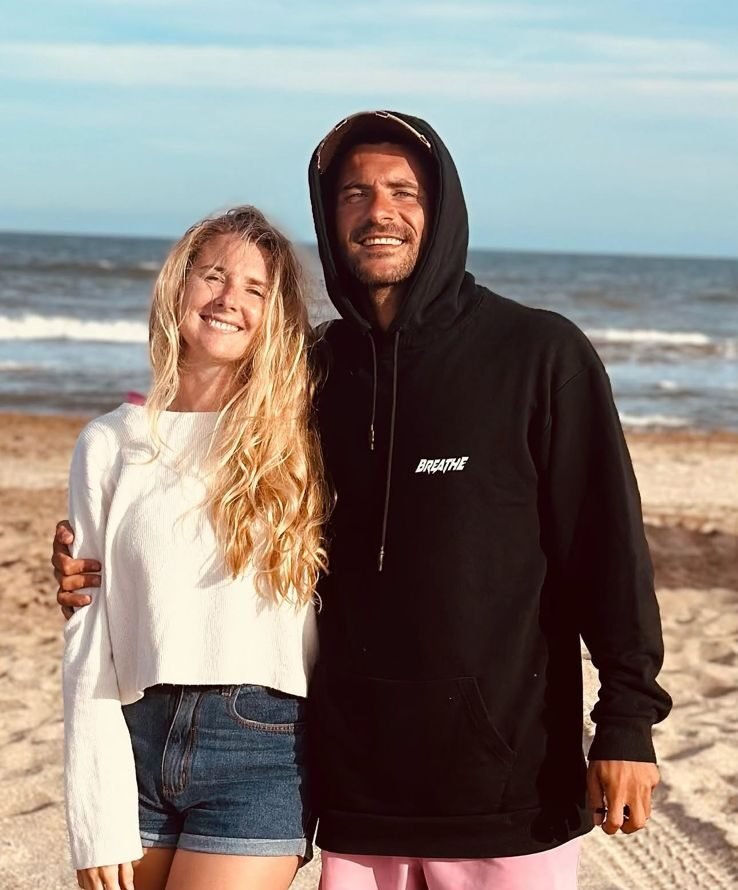 Renzo Biga y Bárbara Mainardi